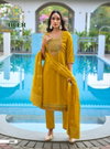 Heer Vol 1 By Passion Tree Barlin Plain Kurti With Bottom Dupatta Wholesalers In Surat
